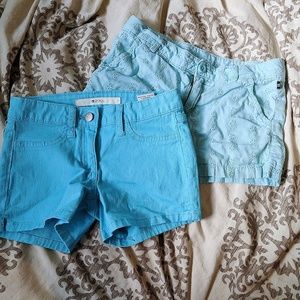 NWT- Cute Girls short pair